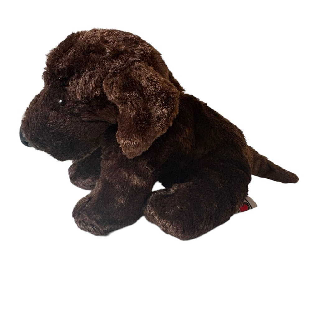 Ganz Webkinz Chocolate Lab Retriever Plush Dog Retired HM138 No Code Puppy